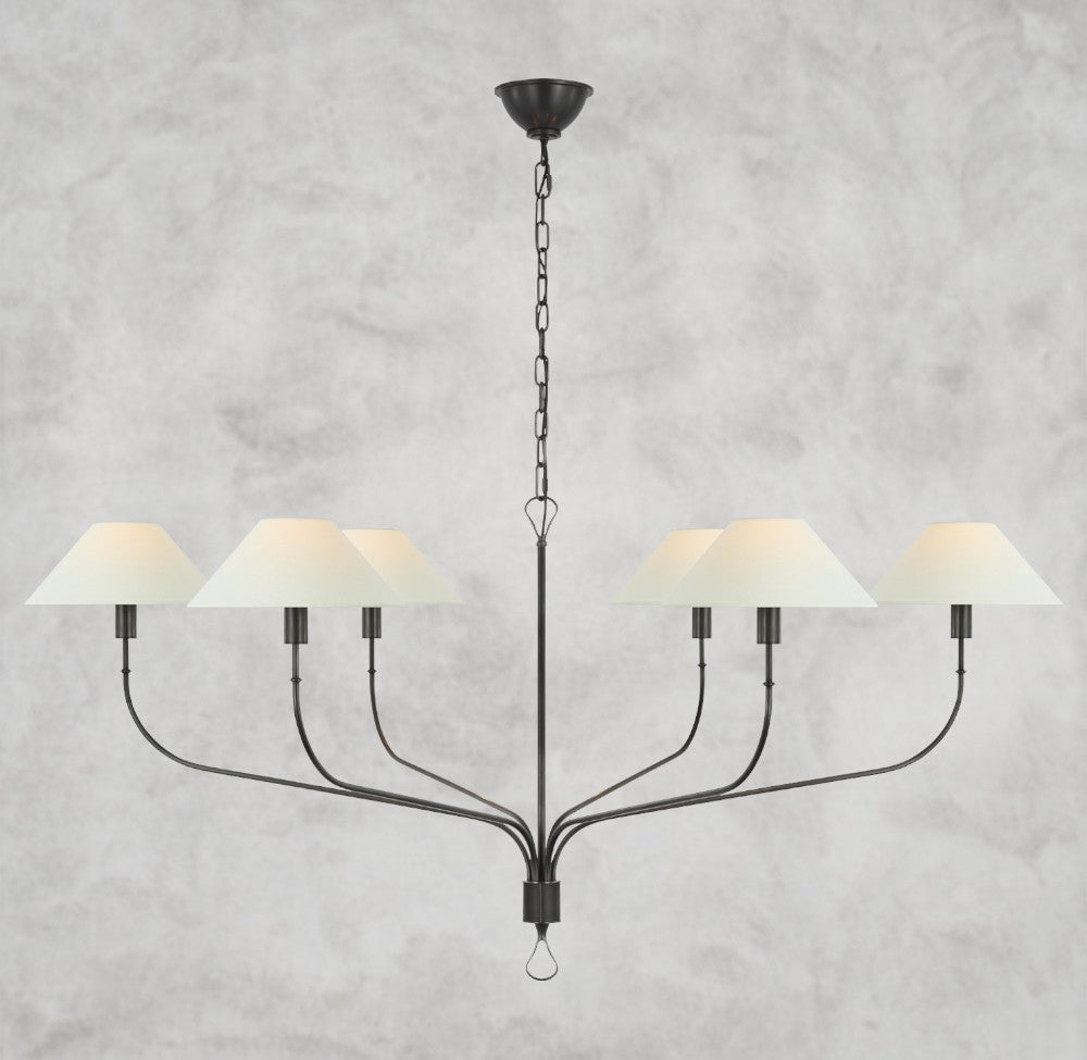 Griffin Tail Chandelier 36", 42", 56"